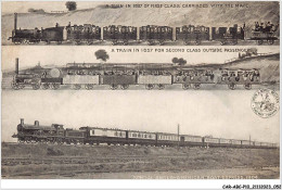 CAR-ABCP10-0929 - TRAIN - SPECIAL ANGLO-AMERICAN BOAT EXPRESS - 1904 - Trains