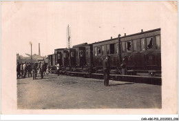 CAR-ABCP10-0921 - TRAIN - CARTE PHOTO - A LOCALISER - Eisenbahnen