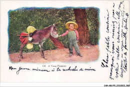 CAR-ABCP9-0842 - ANIMAUX - A YOUNG PROSPECTOR  - Esel