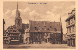 Quedlinburg A.H. Marktplatz Ngl #171.786 - Sonstige & Ohne Zuordnung