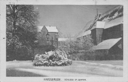 Harzgerode Schloss Im Winter Gl1921 #171.808 - Sonstige & Ohne Zuordnung