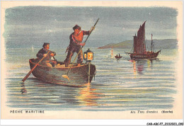 CAR-ABCP7-0619 - PECHE MARITIME - AU FEU - DORADES - MANCHE  - Fishing