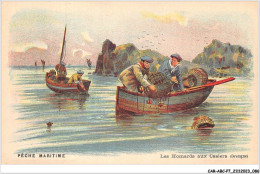 CAR-ABCP7-0617 - PECHE MARITIME - LES HOMARDS AUX CASIERS - BRETAGNE  - Visvangst