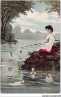 CAR-ABCP6-0524 - BEBES - DES BEBES DANS L'EAU - Bébés