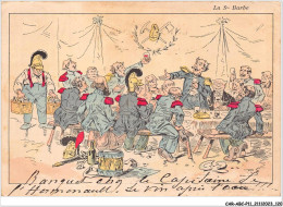 CAR-ABCP11-1055 - METIER - POMPIERS - BANQUET CHEZ LE CAPITAINE  - Pompieri