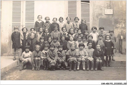 CAR-ABCP11-1046 - ENSEIGNEMENT - GROUPE D'ELEVES FILLES - CARTE PHOTO - A LOCALISER  - Scuole