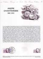 - Document Premier Jour ANDRÉ CHANTEMESSE (1851-1919) - LE PUY 23.10.1982 - - Geneeskunde