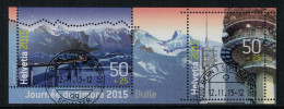 Suisse // Schweiz  // 2010-2017 // 2015 // Bloc Spécial Journée Du Timbre Bulle 2015 No. 106 - Usados