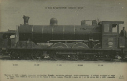 Les Locomotives Belges Etat - Machine 3203 à Simple Expansion - Trenes