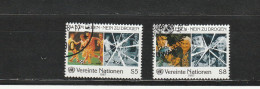 Nations Unies (Vienne) YT 71/2 Obl : Lutte Contre La Drogue , Football , Famille - 1987 - Used Stamps