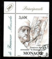 MONACO   -   2003 .  Y&T N° 2402 Oblitéré.  Peintre Francesco Mazzola - Used Stamps