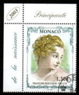 MONACO   -   2003 .  Y&T N° 2403 Oblitéré.  Peintre François Boucher - Used Stamps