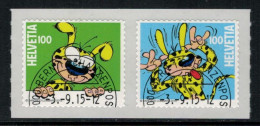 Suisse // Schweiz  // 2010-2017 // 2015 // Marsupulami No. 1567-1568 - Used Stamps