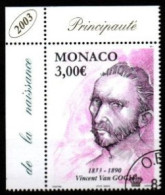 MONACO   -   2003 .  Y&T N° 2404 Oblitéré.  Peintre Van Gogh - Gebraucht