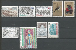 ANDORRE ANNEE 1981 N°291 à 299 NEUFS** MNH TB COTE 13,60 € - Unused Stamps
