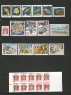 MONACO ANNEE 1988 LOT DE 15 TP+1 CARNET NEUFS**MNH TB COTE 45,15 € - Unused Stamps