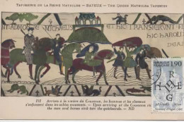 TAPISSERIE DE LA REINE MATHILDE BAYEUX, ARRIVEE A LA RIVIERE DU COUESNON COULEUR  REF 16264 - Other & Unclassified