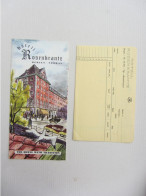 DEPLIANT TOURISTIQUE HOTEL ROSENKRANTZ BERGEN NORVEGE NORWAY - Tourism Brochures
