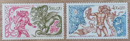 Monaco - YT N°1494, 1495 - Croix Rouge Monégasque - 1985 - Neuf - Neufs
