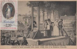 EXECUTION DE MARIE ANTOINETTE, GUILLOTINE  REF 16265 - Historia