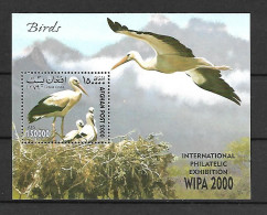 Afghanistan 2000 Birds - Pelicans MS MNH - Pelícanos