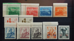 05 - 24 - Gino - Trieste - Zone B - Yougoslavie Surchargé VUJA - STT - 1950 - 1951 Lot Tous ** - MNH - Ongebruikt