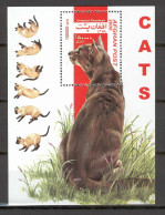Afghanistan 2000 Cats MS MNH - Chats Domestiques