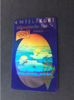 DENMARK /  MAGNETIC SERIE / 5KR/ HOLOGRAM/ TS/ OLYMPICS /SWIMMING       / /  OPLAG 6.000 EX  MINT   **16636** - Dinamarca