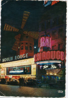 Paris - Le Moulin Rouge Illuminé - Parigi By Night