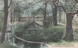 PARIS, PARC MONCEAU, LE LAC DES VOLIERES COULEUR  REF 16269 - Parken, Tuinen