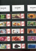 Belgie Duostamps Hallmark 1/2/3 15x Gestempeld Gepersonaliseerde Zegels (staat Zie Scan) - Afgestempeld