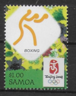 SAMOA  N° 1045   * *  Jo 2008  Boxe - Pugilato