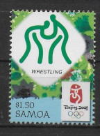 SAMOA  N° 1046   * *  Jo 2008  Lutte - Wrestling