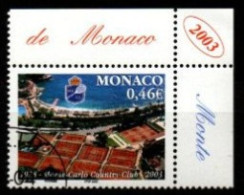 MONACO   -   2003 .  Y&T N° 2390 Oblitéré.  Country Club - Used Stamps