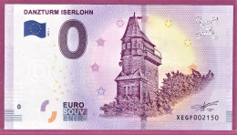 0-Euro XEGF 2019-1 DANZTURM ISERLOHN - Pruebas Privadas