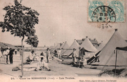 N° 26 D2  CAMP DE SISSONNE LES TENTES - Caserme