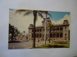 UNITED STATES  POSTCARDS  IOLANI PALACE - Sonstige & Ohne Zuordnung