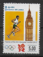 SRI LANKA  N° 1853   * *  Jo 2012  Course - Athletics