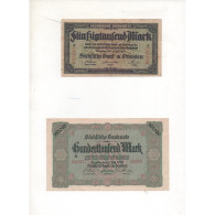 NOTGELD - DRESDEN - 4 Different Notes (D049) - Lokale Ausgaben