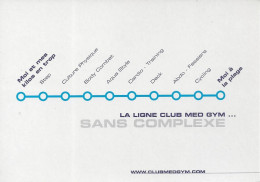 Flyer  Publicité Club Med Gym - Publicité