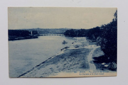 47  - AGEN -  Vue Générale Du Gravier - La Garonne Et Le Ponr Canal - Agen