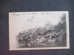 THOUARS DERAILLEMENT TRAIN 2 NOVEMBRE 1899 - Thouars