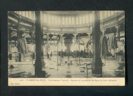 "FRANKREICH" 1915, Ansichtskarte "ST. AMAND-LES-EAUX, Establissement Thermal" (A2029) - Saint Amand Les Eaux