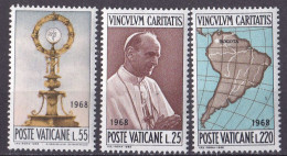 Vatikan Satz Von 1968 **/MNH (A5-15) - Nuovi