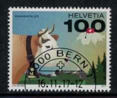 Suisse /Schweiz/Svizzera/Switzerland // 2017 // Vache Suisse Oblitéré No. 1660 - Gebruikt