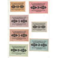 NOTGELD - EISENERZ - AUTRICHE - 7 Different Notes - Prisonnier - RARE (E023) - [11] Local Banknote Issues