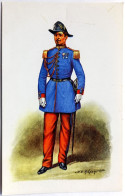 Carte Postale Illustrateur / J. E. HILPERT / Société D'Édition Française / CENT-GARDES - 2 - Tenue De Sortie (1858). - Otros & Sin Clasificación