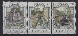 Italy 1975  Brunnen  (o) Mi.1504-1506 - 1971-80: Afgestempeld