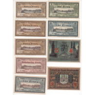 NOTGELD - FINSTERNALDE - 11 Different Notes (F005) - [11] Emissions Locales