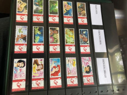 Belgie Duostamps Disney Princesses 15x Gestempeld Gepersonaliseerde Zegels (staat Zie Scan) - Usati